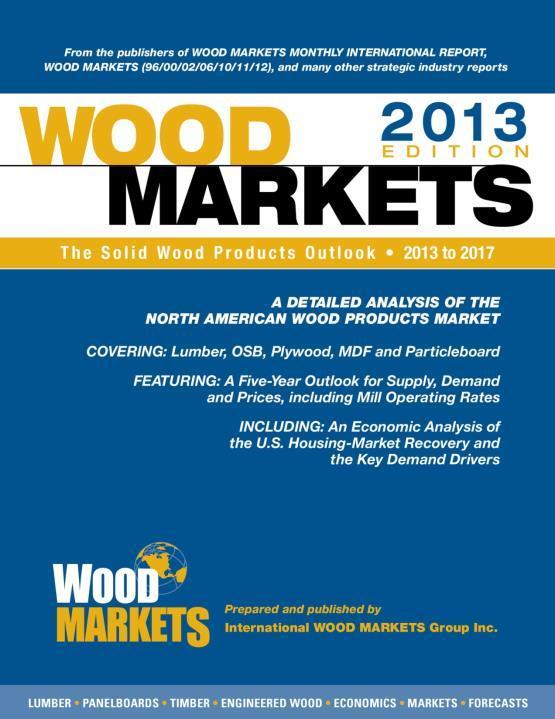 WOOD MARKETS: 5-Year Forecast Report on Lumber &