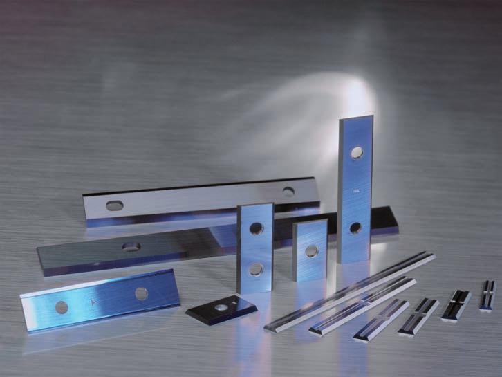 J2 Planer blades CERAIZI have developed three lines of blades for planer systems: HSS, HPS and carbide-tipped planer blades.