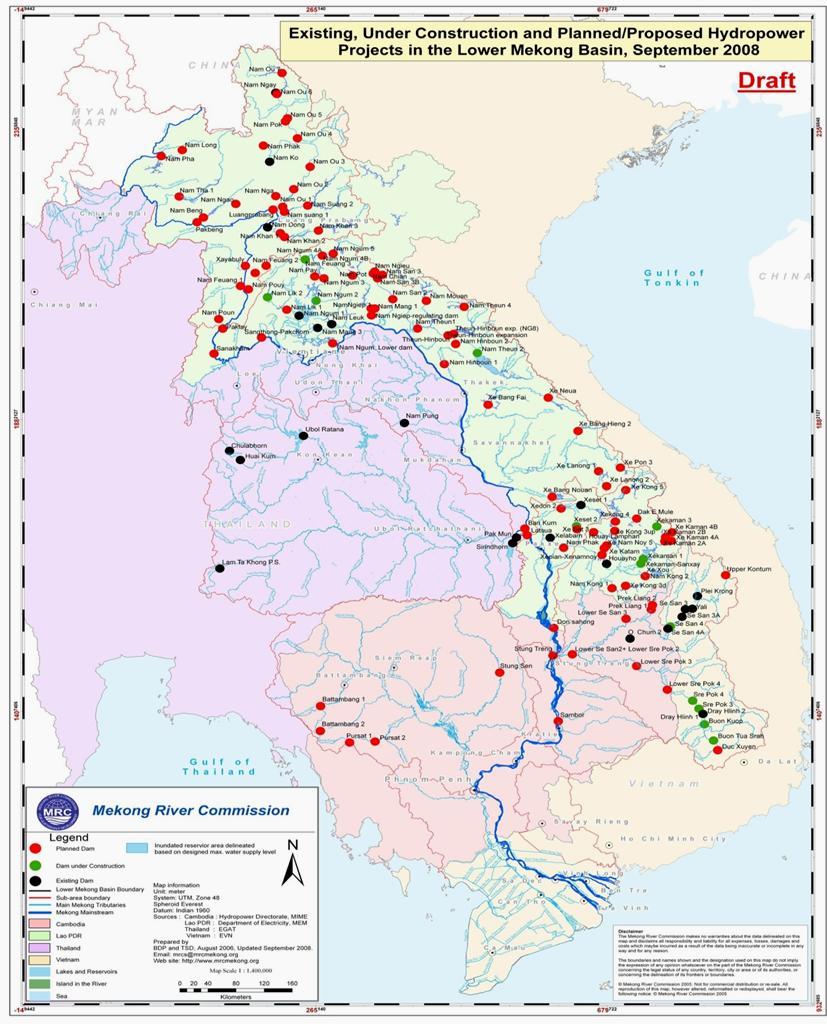The Mekong Delta: Future Challenges due to Mekong Mainstream Development Significant change in water flow and flood pattern starting in 2015 when 6 china dams are in full operation and this will