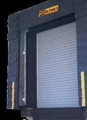 standard doors Ideal door size 8 x 8 to 10 x 10 with 10 to 12 seal past Series 100 Standard Dock Seal Model, as