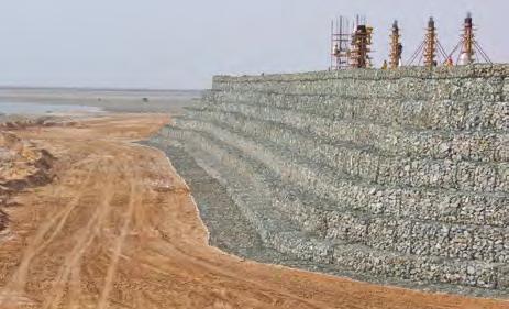2. Gabion design 17 2.9 Coastal protection Gabions and mattresses should only be used as a secondary defence, top of the beach protection or in sheltered locations.