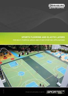 reference brochure Reference projects with SPORTEC sports flooring and elastic