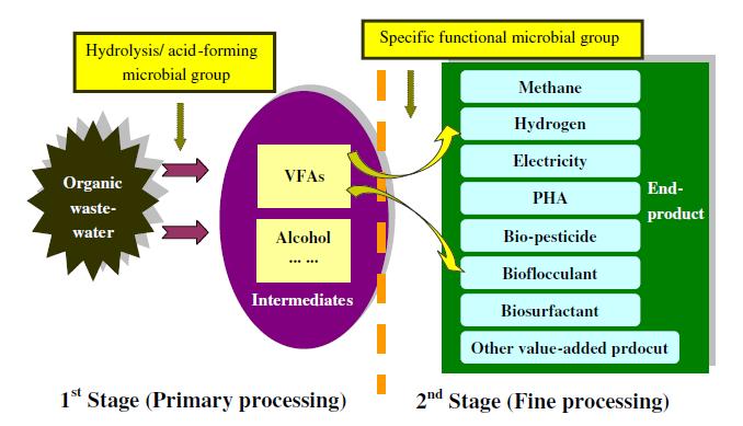 Towards integrated biorefinery concepts» Two stage bioconversion