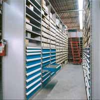 12" 15" 18" 24" 36" 42" 48" 30" Open Shelving Box-type shelves with front and rear edges that are roll-formed and welded; Shelves adjustable every inch c/c; Welded uprights.