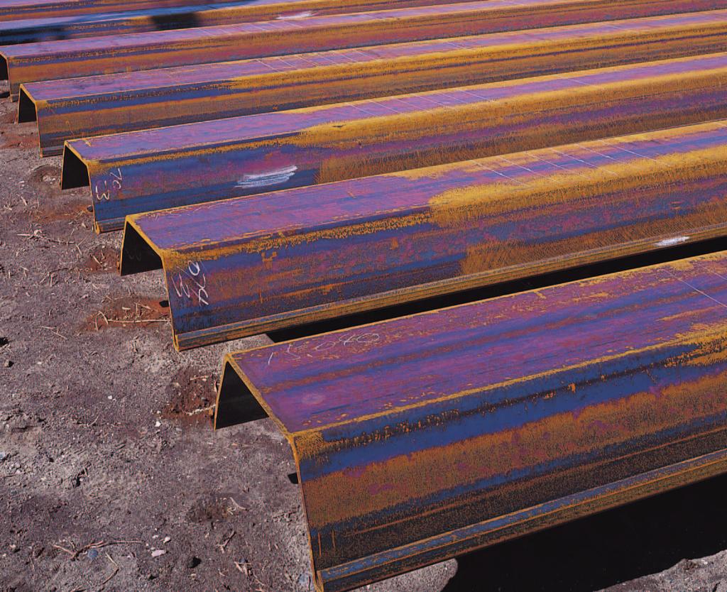 Products type sheet pile U type sheet pile U U type sections have been widely used for various types of permanent and temporary structures, and one of the most familiar sheet piles among designers as