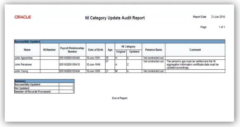 Audit Report After you have verified the documentation from your employee, you can update the certificate type on the Aggregation Information component details to the appropriate one for example to