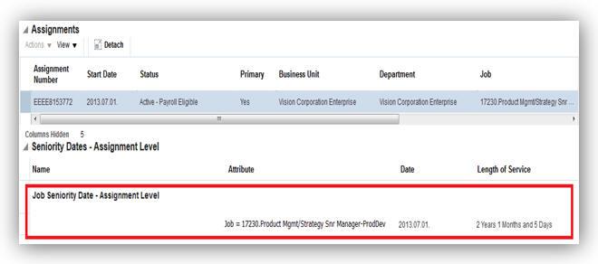 SUPPORT FOR ADDITIONAL SENIORITY DATES You can now capture additional seniority dates for your workers.
