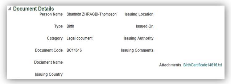 VIEW ATTACHMENTS FROM THE DOCUMENT RECORDS APPROVAL NOTIFICATION Approvers can now view attachments uploaded by the document record creator in the approval notification.