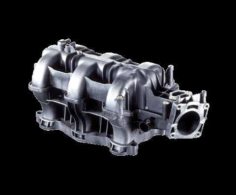 A i r S y s t e m s 8 Air intake manifolds manufactured in polyamide have represented a real breakthrough application in replacing metal alloys.