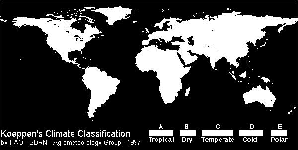 most of SW Asia climates? 2.