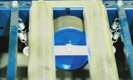 Centralising strips 10. Brake drums 11. Pallet retainers (optional) 12.