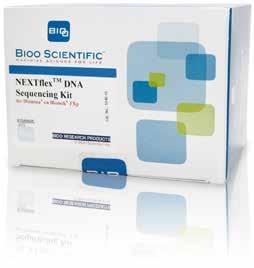 NEXTflex DNA Sequencing Kit (BioMek FXp Compatible) for Illumina Library preparation kit for use with the Biomek FXp Liquid Handler Optimized - Enhanced Adapter Ligation Technology offers larger