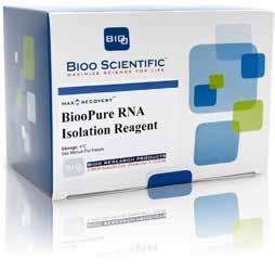 Reagent is a single-phase reagent for extraction of total RNA or enriched small RNA (including mirna) from solid tissues and cultured cells for use in next generation sequencing library preparation.