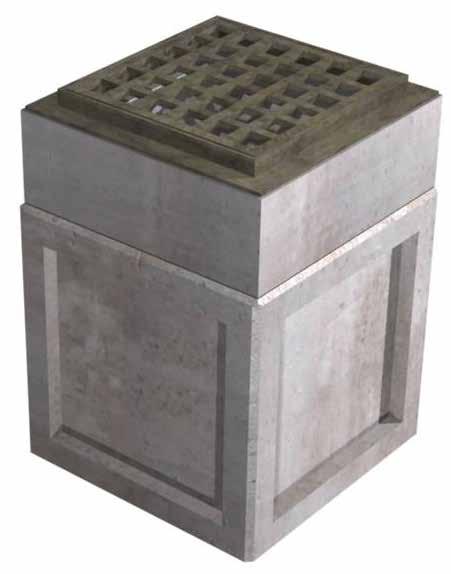 REBAR DOWEL Standard Finish *Inlets & Catch Basins are available in a variety of standard and