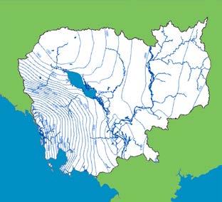 THE NATIONAL SETTING THE NATIONAL SETTING Physical geography Cambodia is characterized by three main altitudinal zones: highlands, central dry plains, and the Tonle Sap and southeastern floodplains.