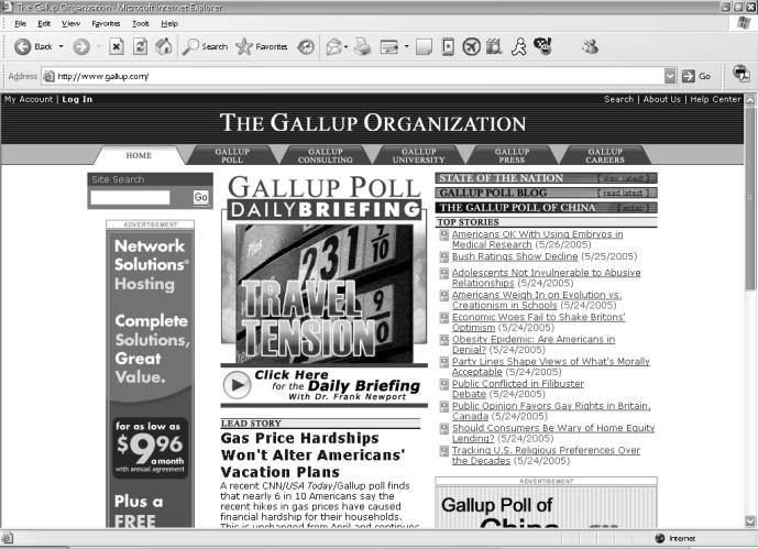 The Gallup Organization: Helping