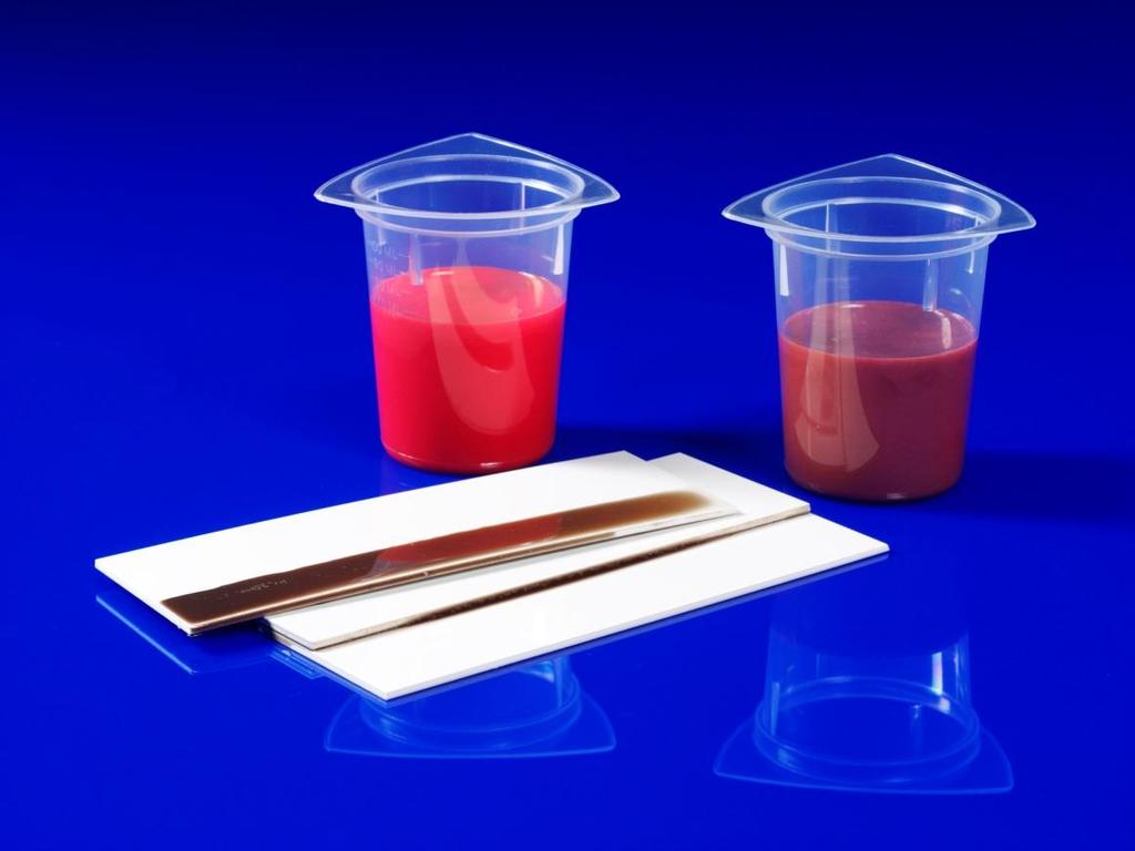 Control of shelf-life and cure state simple by colour reaction PASA changes colour if the shelf-life is expired and by having