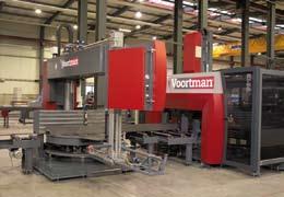 High output The Voortman systems are very efficient due to the high positioning speed of the handling systems and the unrivalled performance of the machines