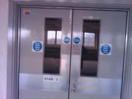 ..5.5 Location ID: /0 S0 Presumed fire door internal linings No. No Change: lining within fire doors. Labelled.