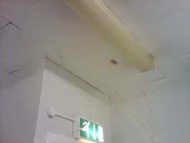 9 Location ID: /6 C06 P9966//54 ceiling tiles 0m² No Change: Encapsulated and labelled insulating board ceiling tiles.