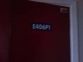 ..7.5 Location ID: 4/067 E406P Presumed fire door internal lining No. No Change: lining within fire door. Labelled.