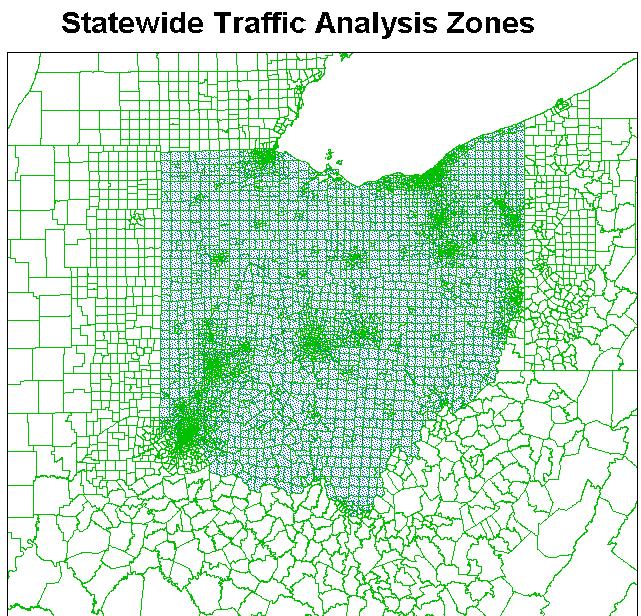 networks = long run times Resulting statewide model zones often too large for corridor