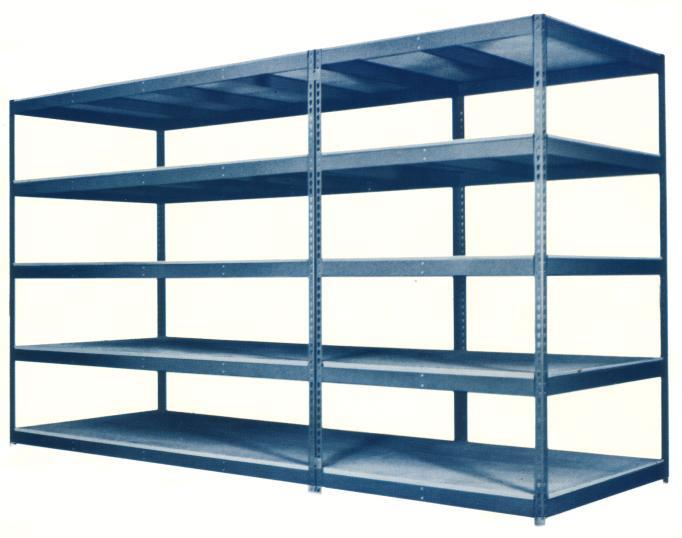 Widespan Shelving Pages 8-10 General Information All material is treated with Iron Phosphate and painted with baked on enamel. To determine clear opening, deduct Post width from bay opening.