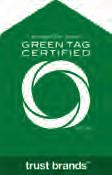 modern colours and Global Green Tag
