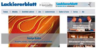 Media Brand Website www.lackiererblatt.