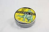 StegoTack Tape StegoTack Tape USES: StegoTack Tape is a doublesided adhesive strip used to bond and seal Stego Wrap to concrete, masonry, wood, metal, and other surfaces.