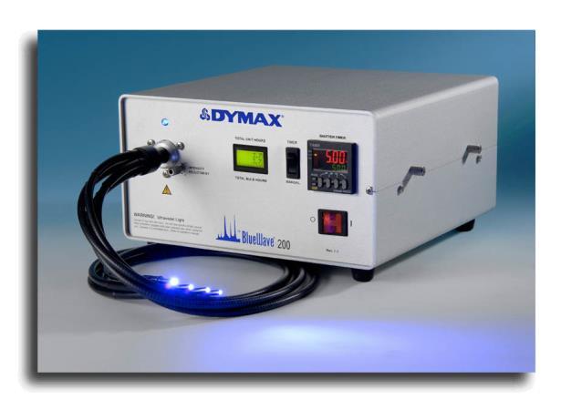 3. DYMAX LIGHT-CURING EQUIPMENT / PROCESS Determining Complete Cure The simple answer is that a Dymax LCM is cured when it changes from a liquid to a solid.