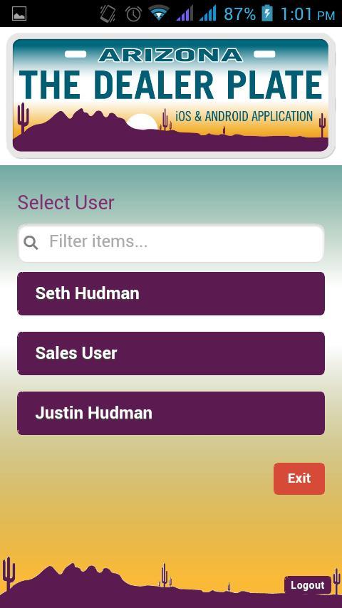 Dealer Plate App, AZ The Dealer Plate app is the easiest way to manage state mandated dealer