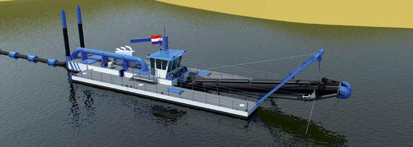DREDGERS FOR ALL SITUATIONS The conditions for extracting sand and gravel depend on the location, extraction depth, soil character, water volume and the situation regarding existing buildings or