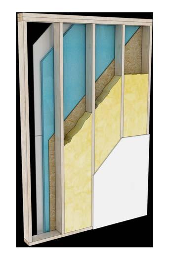 Class III or a vapor-permeable interior face Semi-permeable interior face (Smart vapor retarder membrane or Kraft paper) Figure 24.