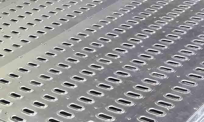 LOHR TYPE SHEETS Based on perforated surfaces our products can be successfully used as parts of : car platforms autotransporters vans trailers The brand of our products have been