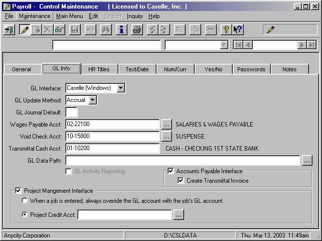 Transmittals Getting Started Getting Started If you are creating transmittal invoices: Step Guidelines 1. Setup the Control table. See Setting up the Control Table on page 188. 2.