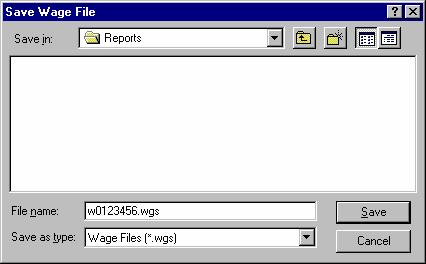 If you intend to send a diskette to ESC, use the dropdown tab on the right and select a: If you intend to submit your report via the Internet, write the report file to your C drive.