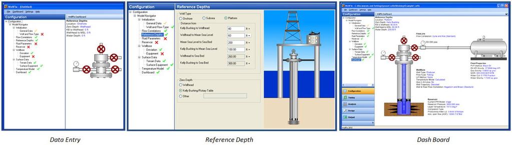 PERFORM allows to model well production performance, including downhole networks for multilayer and multilateral wells, different