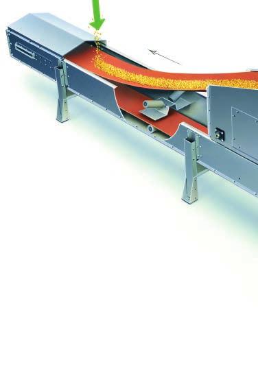 4 BELT CONVEYOR CONSTRUCTION Cimbria belt conveyor program comprises models constructed to suit various materials and tasks, and it comes with a range of standard features.