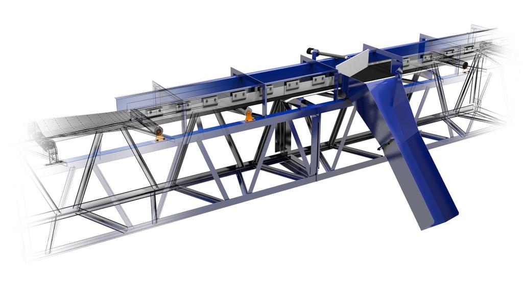 BELT FEEDERS Belt feeders are used to provide a controlled discharge rate of material.