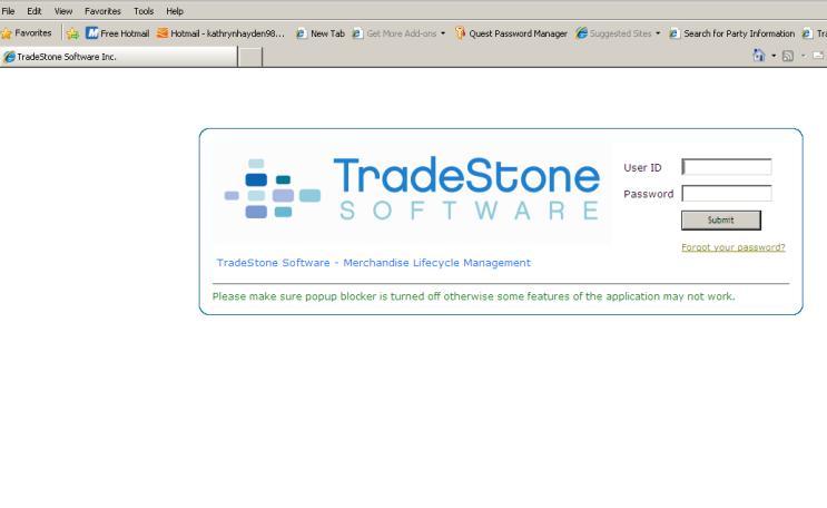 Sign On To access the Tradestone website, please go to: https://tradestone.urbanout.