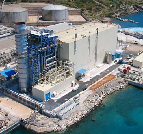 9m Combined Cycle Gas Turbine (CCGT), natural gas fired Awarded 2004, commercial operation 2006 Endesa Hellas: