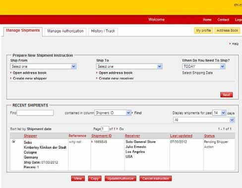 Importer 3 MANAGE YOUR IMPORTS DHL Import Express Online is a webbased tool designed to give account holders full visibility and open communication during the shipping process.