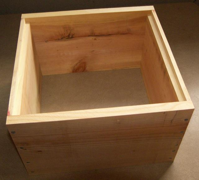 The Hive Box Forms the basis of the hive.