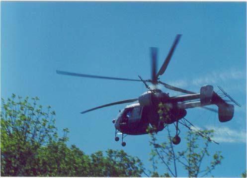 Dromaders and Mi-22 helicopters (all of East European manufacture).