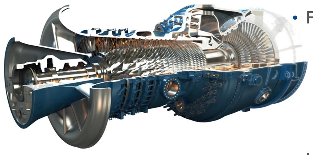 GT13E2 Gas Turbine Alstom s E-Class Gas Turbine 169 units sold 146 units put in commercial operation Fleet experience: >9 Million OH / >70 000 starts (total fleet) >1 Million OH / >10 000 starts (oil