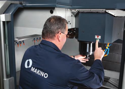 machines offers outstanding ergonomics which significantly reduces part exchange load times and operator fatigue.