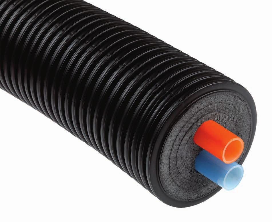 Terre-Pex Insulated Pipes Terre-Pex Pipe System A high performance piping system is essential for energy savings.