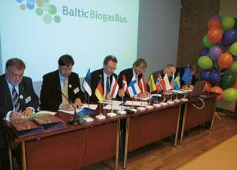 6. THE Baltic Sea Region Programme Transnational cooperation around the Baltic Sea The Baltic Biogas Bus project is part of the EU Baltic