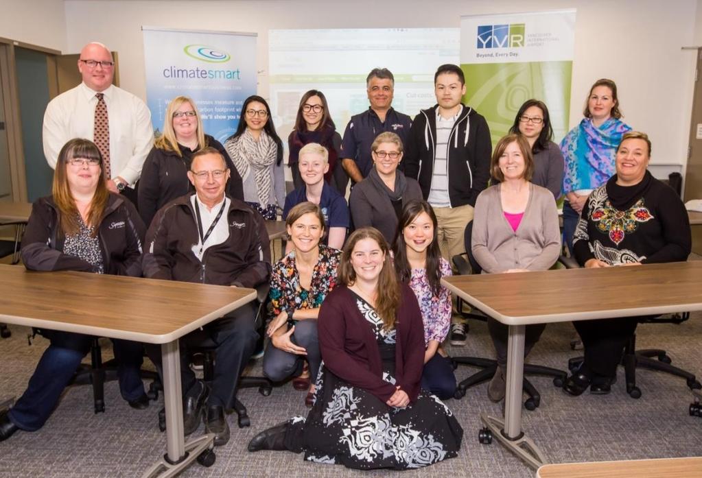 Figure 18: Active participants of Project Green YVR In the future, the Airport Authority is excited to continue Project Green YVR and the Climate Smart Program as the